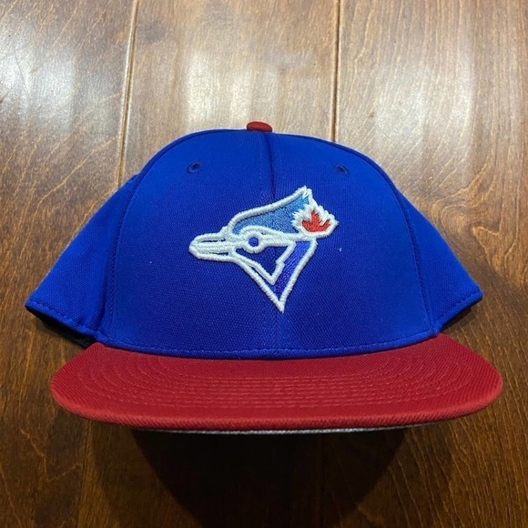 Toronto Blue Jays NWT MLB Flex Fit Two-Tone Cap Hat Men's L/XL - Picture 2 of 5